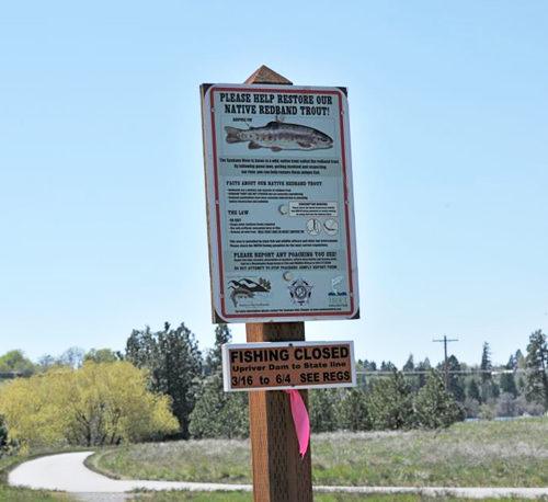 sftu spokane river signage