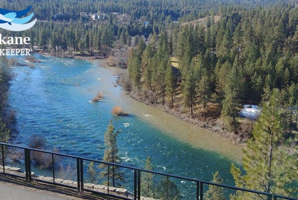 Spokane River Hangman Creek confluence