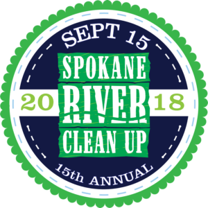 Spokane River cleanup 15 Sept 2018