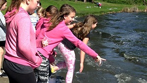 Trout in the Classroom Release Day at Medical Lake