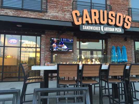 Caruso's patio in Spokane